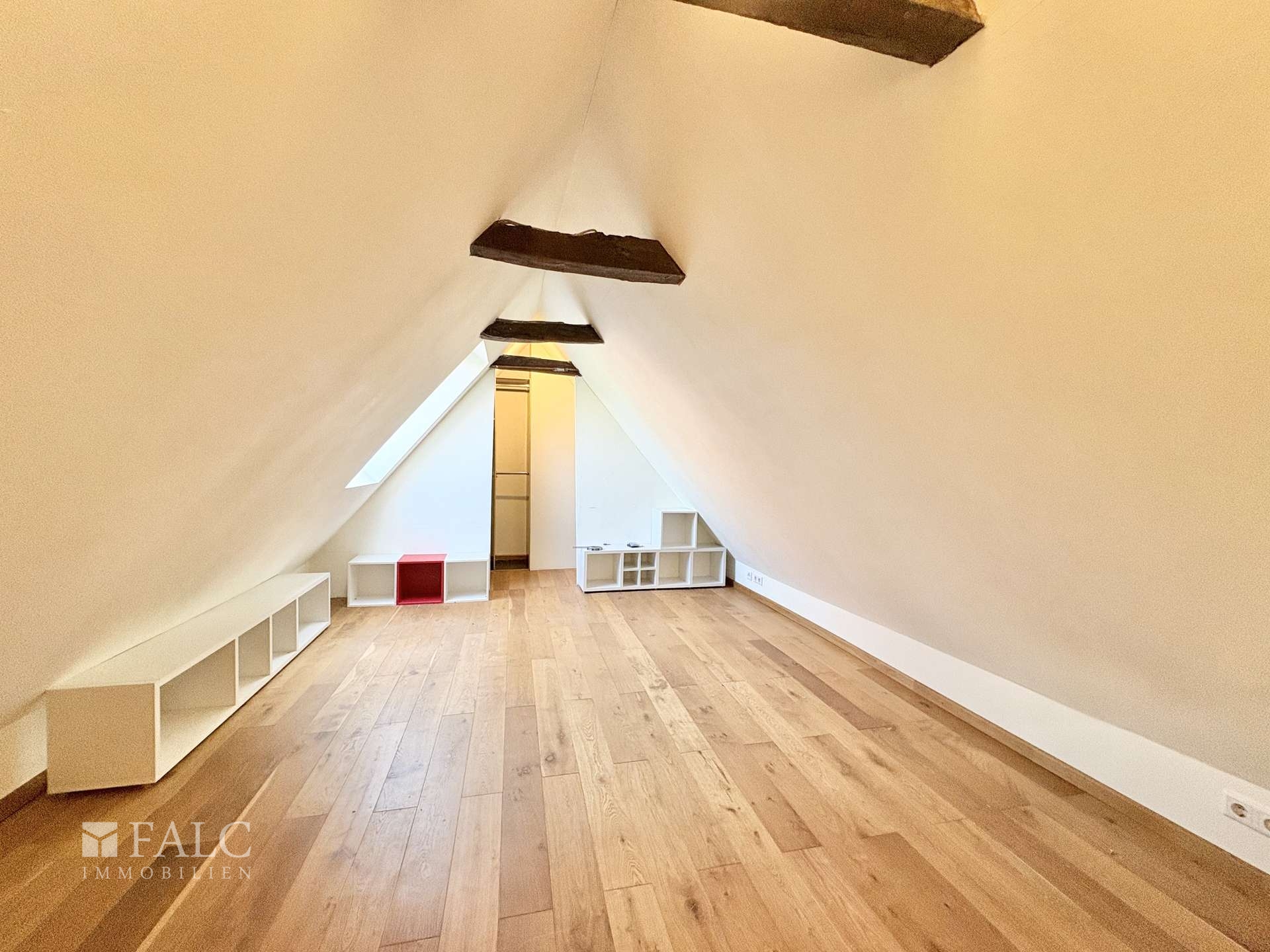 Dachgeschoss des alten Fachwerkhauses